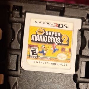 Nintendo 3DS Super Mario Bros. 2 Cartridge - Yellow and Red